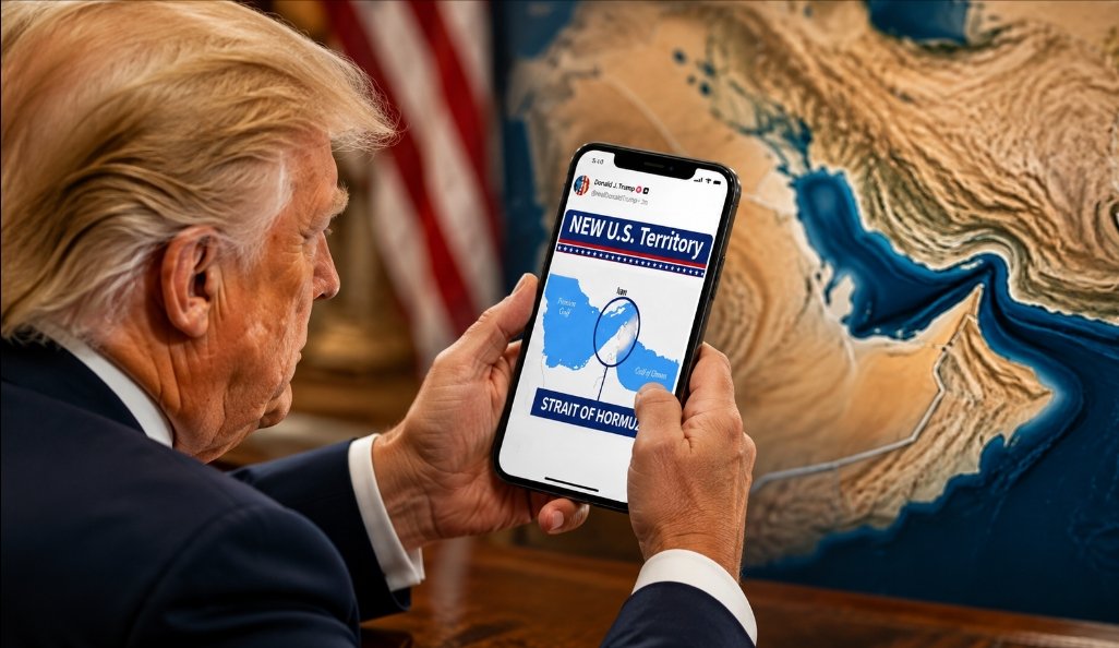 Ketegangan Amerika Serikat dan Iran di Selat Hormuz pada Agustus 2026.