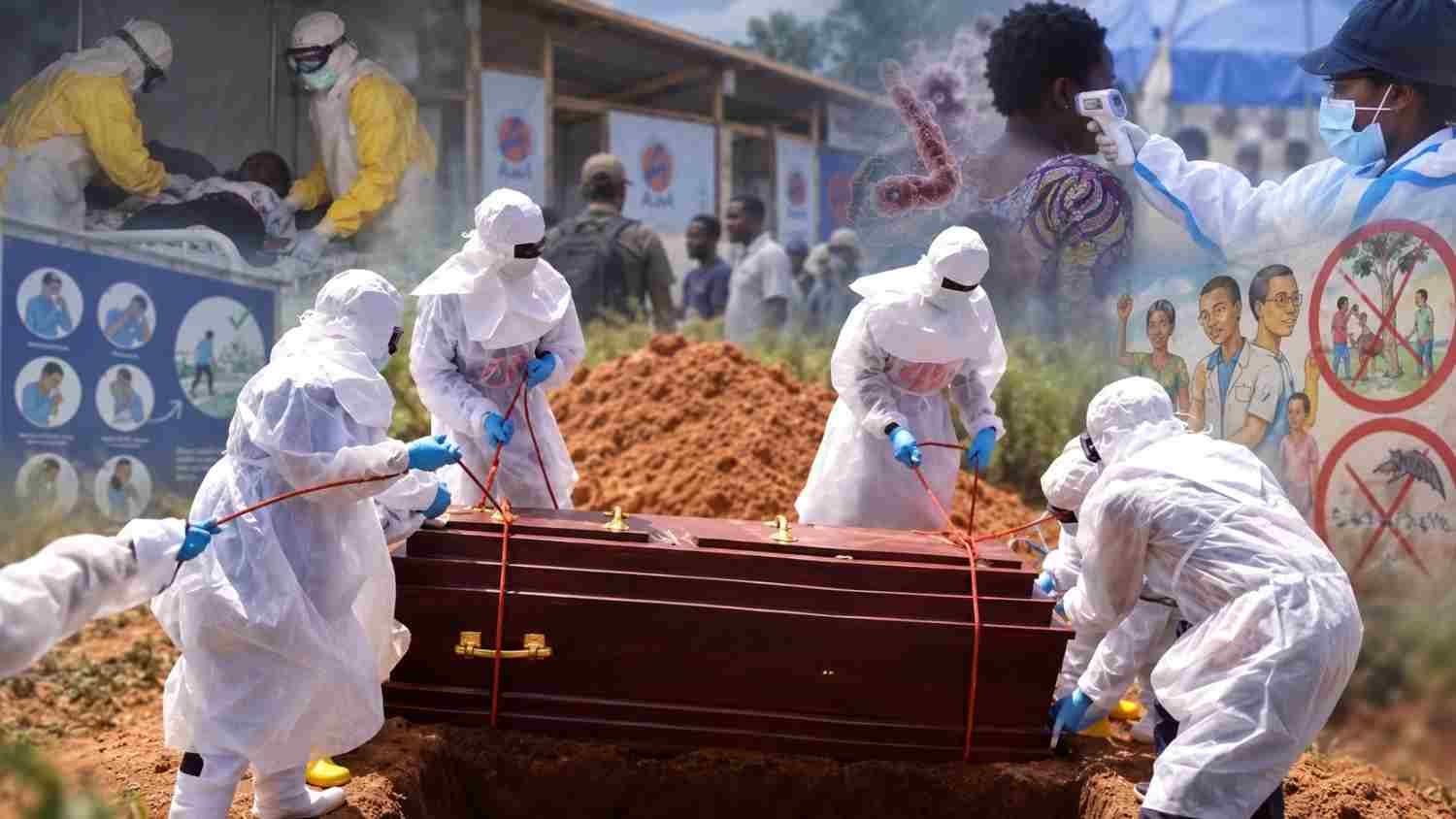 Ilustrasi penanganan wabah Ebola di Republik Demokratik Kongo