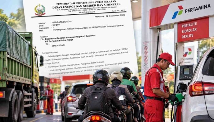 Sulsel Terapkan Ganjil-Genap BBM Subsidi, Jika Indikator Masih di Atas Satu Bar Jangan Antre