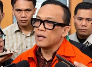 Immanuel Ebenezer alias Noel saat menyampaikan pernyataan soal Purbaya Yudhi Sadewa akan di-Noel-kan