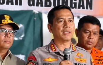 Kabidhumas Polda Banten Kombes Pol Maruli Hutapea menjelaskan pemeriksaan mayat terkait pencarian Arupadhatu 1