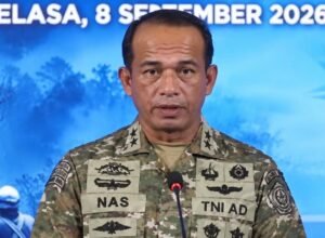 Kapuspen TNI Muhammad Nas menyampaikan pengerahan 80.026 personel TNI untuk menangani karhutla