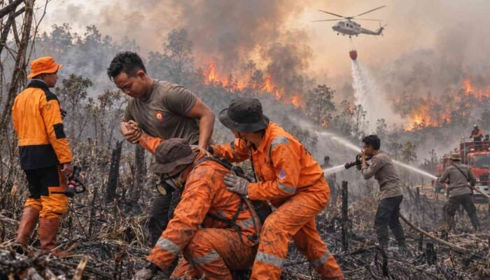 Karhutla Indonesia September 2026: 1.532 Hotspot Terdeteksi, ISPA di 7 Provinsi Tembus 151 Ribu Kasus