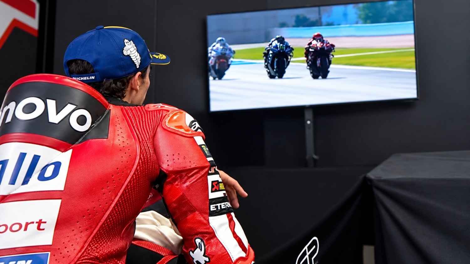 Marc Marquez di Cool Down Room MotoGP San Marino 2026