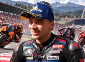 Pedro Acosta usai menjuarai MotoGP Austria 2026