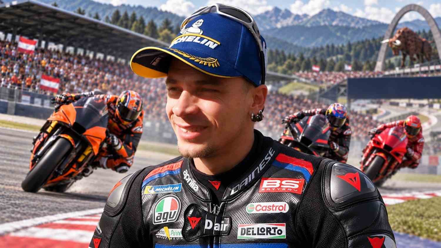 Pedro Acosta usai menjuarai MotoGP Austria 2026