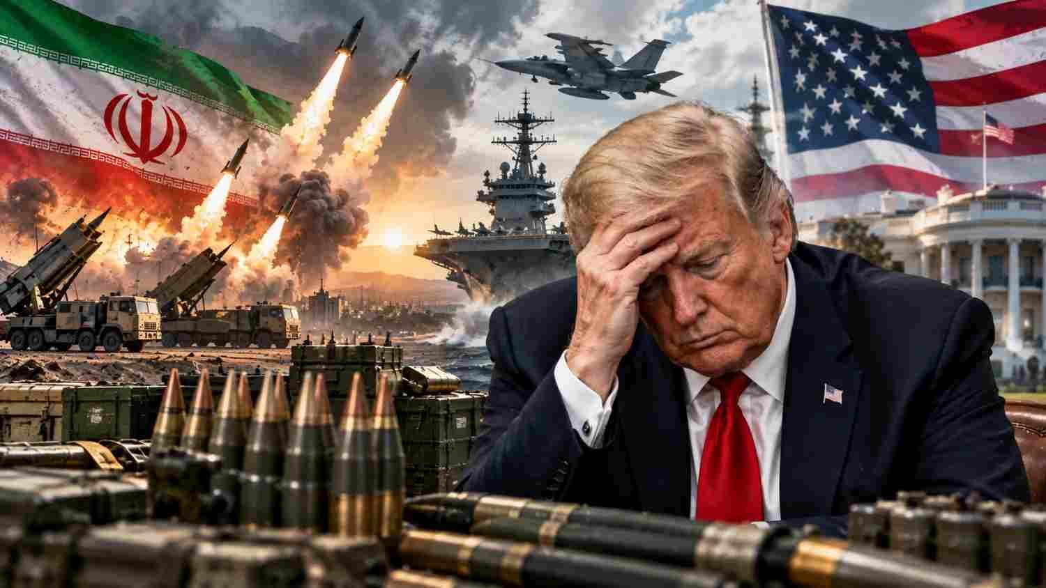 Perang Iran kuras biaya militer AS dan stok amunisi Amerika Serikat menipis