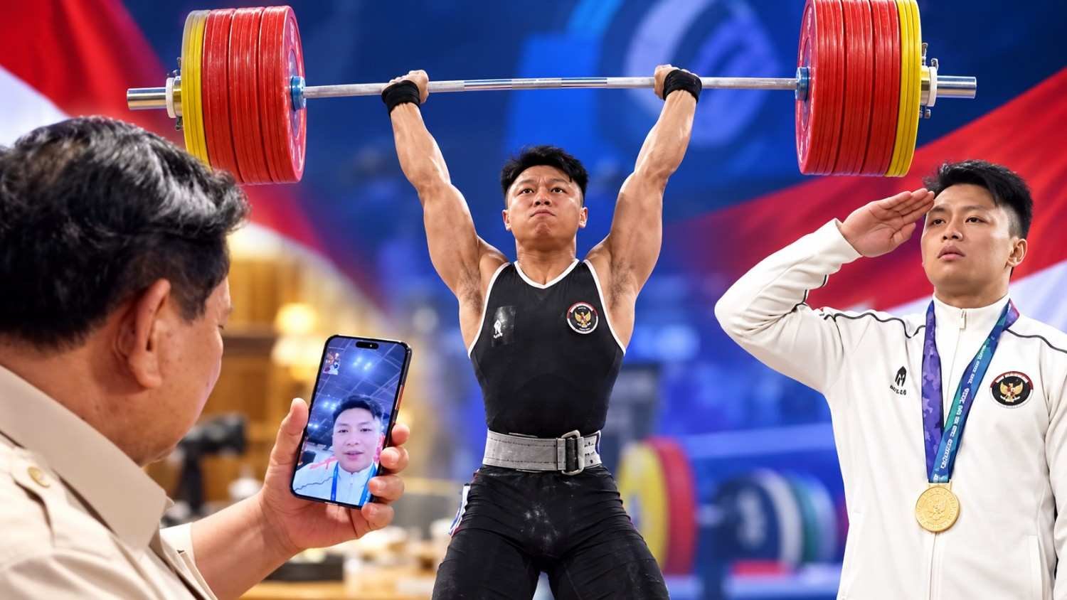 Rahmat Erwin pecahkan dua rekor dunia Asian Games 2026 dan mendapat ucapan selamat dari Prabowo