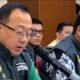 Direktur Penindakan Kortastipidkor Polri Brigjen Pol Roberthus Yohannes De Deo Tresna Eka Trimana memberikan keterangan terkait penetapan tersangka kasus PBG Gowa