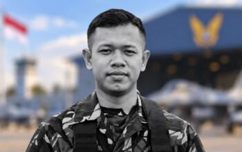 Ilustrasi Serda Ahmad Muzammil Farisa dan TNI Angkatan Udara