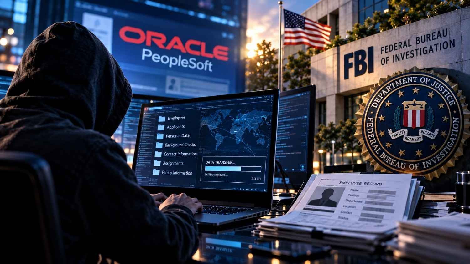 ShinyHunters klaim bobol FBI melalui Oracle PeopleSoft