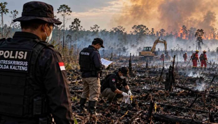 12 Korporasi Karhutla Kalteng Masuk Penyidikan, Polisi Dalami Pencegahan hingga Sumber Api