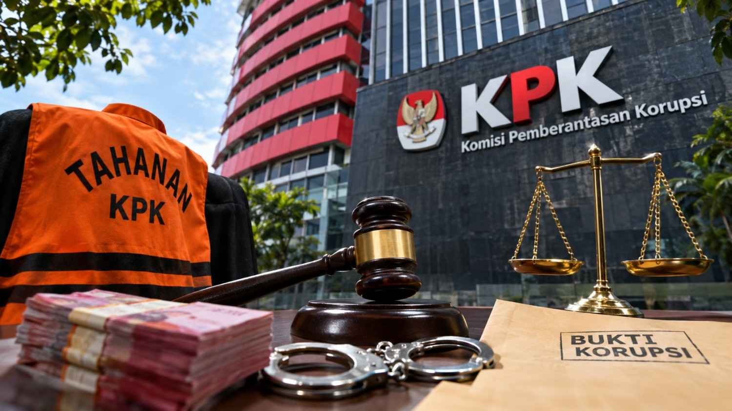 Gedung KPK sebagai ilustrasi penegakan hukum dalam 23 OTT sepanjang 2026.