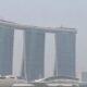 Kabut asap di Singapura akibat kebakaran hutan dan lahan di Indonesia