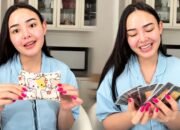 Amanda Manopo memperlihatkan hadiah emas batangan seberat 500 gram dari Kenny Austin menjelang ulang tahun pertama pernikahan mereka.