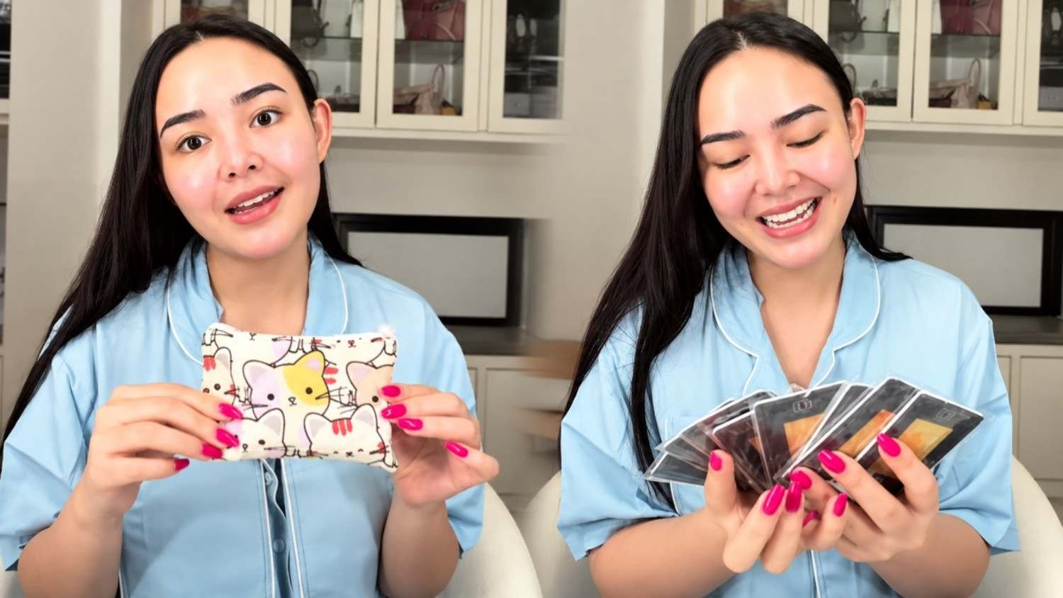 Amanda Manopo memperlihatkan hadiah emas batangan seberat 500 gram dari Kenny Austin menjelang ulang tahun pertama pernikahan mereka.