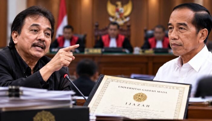 Eksepsi Roy Suryo Tak Diterima, Jokowi dan Ijazah Asli Diminta Hadir di Sidang