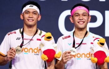 Fikri juara Denmark Open 2026 setelah mengalahkan ganda Malaysia Aaron Chia dan Soh Wooi Yik.