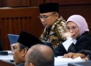 Persidangan dugaan korupsi kuota haji tambahan 2023–2024 di Pengadilan Tipikor Jakarta.