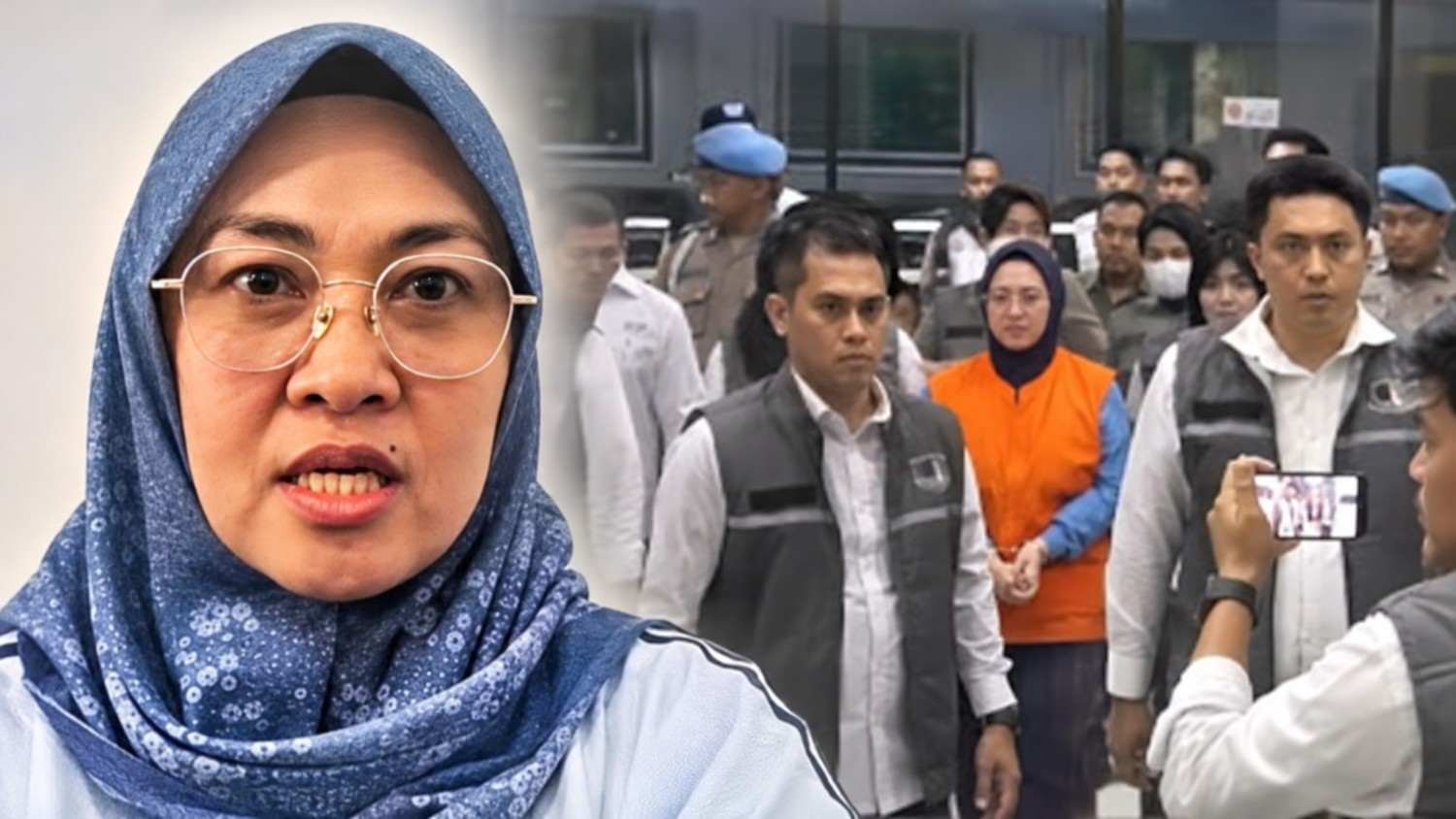 Husniah Talenrang ditahan penyidik Polda Sulsel terkait dugaan korupsi perizinan dan TPPU.