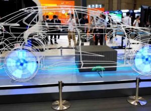 Industri otomotif Jepang memperkenalkan teknologi kendaraan masa depan melalui Japan Mobility Show Bizweek 2026.