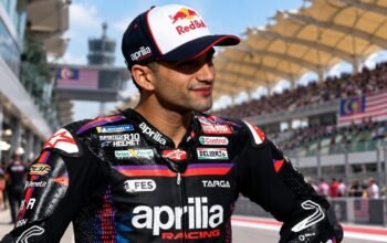 jorge martin mundur dari motogp malaysia 2026 akibat cedera tangan kanan, ilustrasi berlatar sirkuit sepang