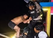 Petugas kepolisian menggerebek kawasan Sapiria-Borta di Kecamatan Tallo, Makassar, pada 9 Oktober 2026.