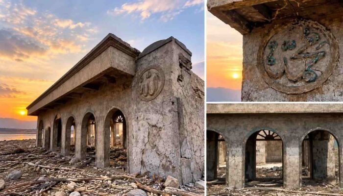 11 Tahun Terendam, Masjid Al Ikhlas Muncul Lagi di Sumedang, Lafaz Allah Masih Terlihat