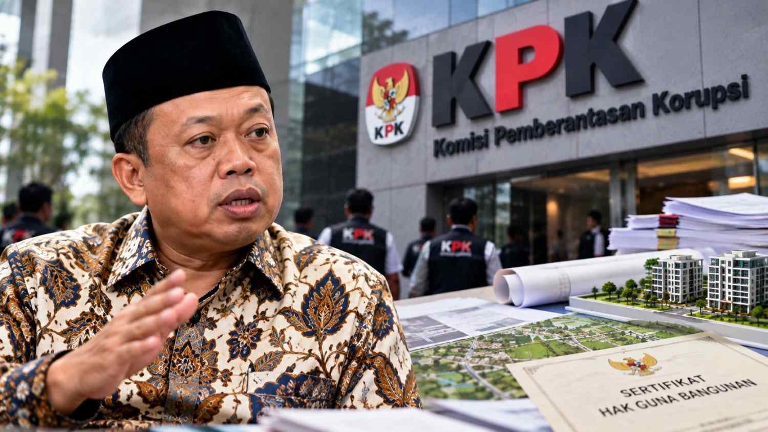 Menteri ATR BPN Nusron Wahid diminta KPK kooperatif dalam pemeriksaan kasus dugaan suap HGB di Kabupaten Bogor
