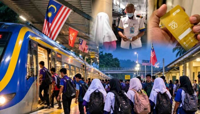 Berangkat Sejak Pukul 05.00, Kereta Jadi Akses Sekolah Pelajar Pedalaman Malaysia
