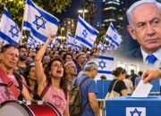 Gelombang Demo Guncang Israel, Pemilu Jadi Ujian Netanyahu