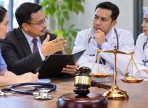 Dokter dan Nakes Dapat Pendampingan Hukum, Gugatan Pasien Tetap Harus Dibuktikan : Ilustrasi pendampingan hukum dokter dan tenaga kesehatan terkait sengketa pelayanan medis di Indonesia.