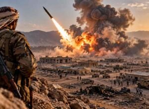 Perang Yaman Memanas, 58 Tewas Diserang Houthi, Mesir Siap Bantu Saudi Ilustrasi konflik Arab Saudi dan Houthi di Yaman yang meningkat pada Oktober 2026.
