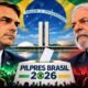 Flávio Bolsonaro dan Presiden Lula bersaing dalam Pilpres Brasil 2026