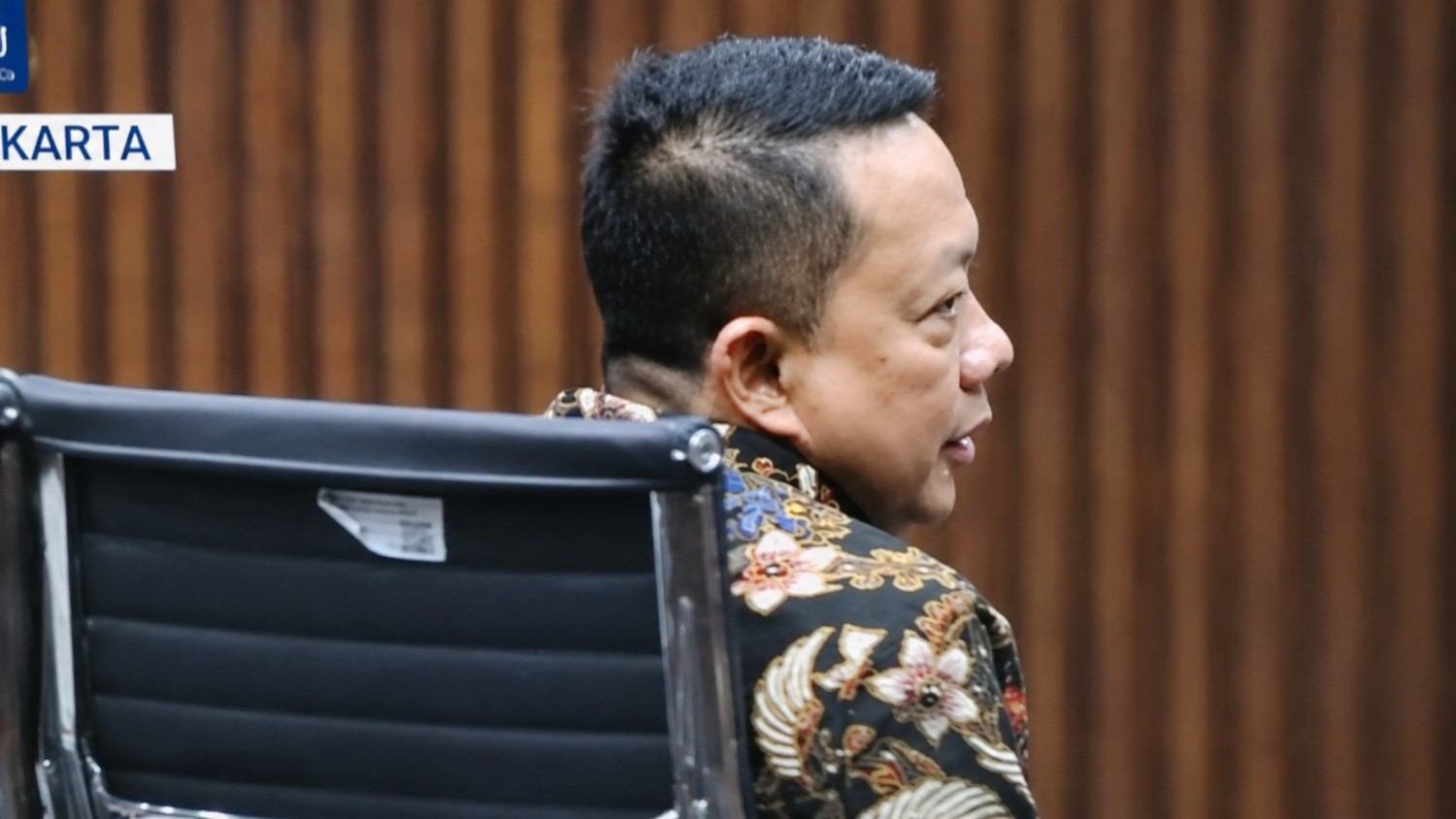 Febrie Adriansyah dalam persidangan perkara dugaan pemerasan Rp55 miliar dan pencucian uang di Pengadilan Tipikor Jakarta Pusat.