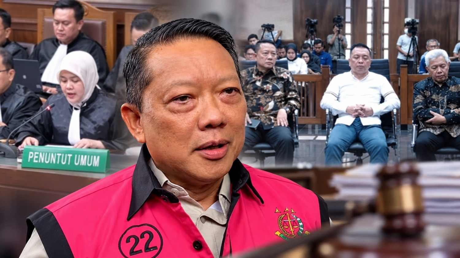 Sidang eksepsi Febrie Adriansyah di Pengadilan Tipikor Jakarta Pusat, Rabu 21 Oktober 2026. Jaksa meminta hakim menolak keberatan terdakwa.