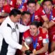 Prabowo menyerahkan trofi saat Timnas Indonesia juara FIFA ASEAN Cup 2026